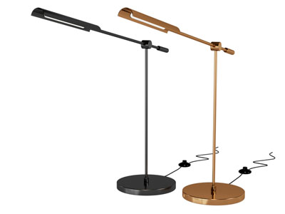 现代轻奢金属台灯3d模型 现代轻奢金属台灯