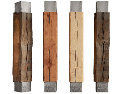 现代方形柱子3d模型 现代方形柱子