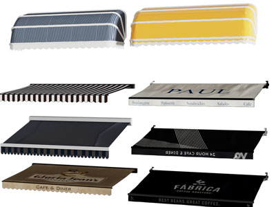 现代雨搭 雨棚 遮阳棚