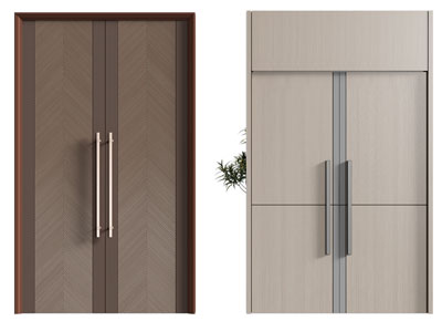 新中式双开门 大门