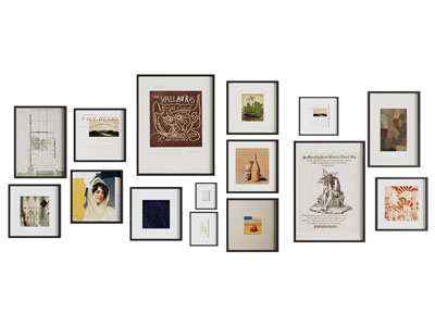 现代装饰挂画3d模型 现代装饰挂画