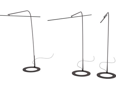 现代落地灯3d模型 现代落地灯