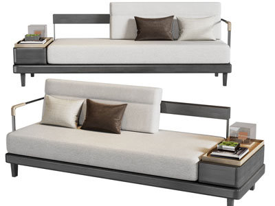 新中式多人沙发3d模型 新中式多人沙发