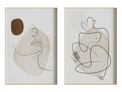 现代装饰挂画3d模型 现代装饰挂画