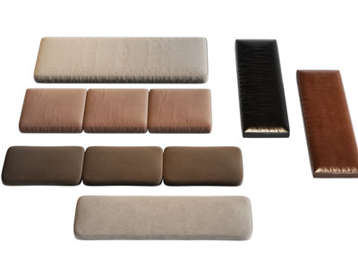 现代布艺飘窗垫 沙发垫3d模型 现代布艺飘窗垫 沙发垫