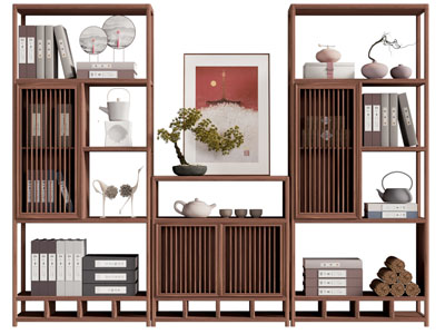 新中式博古架 装饰柜