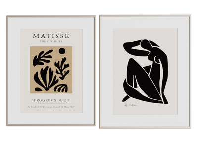 现代装饰挂画3d模型 现代装饰挂画