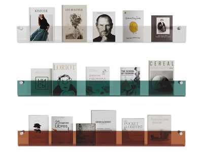 现代彩色亚克力书刊杂志收纳架 墙饰3d模型 现代彩色亚克力书刊杂志收纳架 墙饰