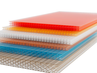 现代阳光板 透明瓦 雨棚 车棚 隔热板 蜂窝采光板