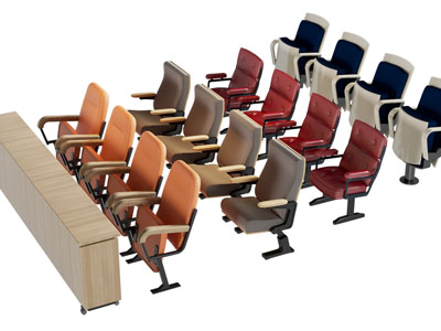 现代礼堂椅 排椅 电影院排椅