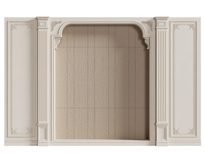 法式背景墙 护墙板