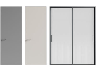 现代房门 平开门 推拉门