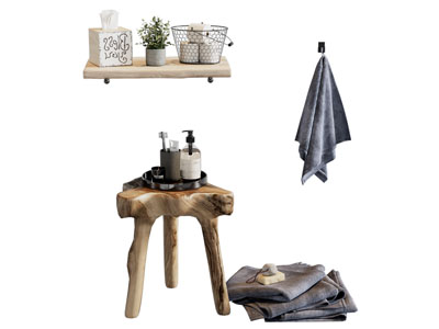 侘寂风洗护用品 毛巾 卫浴小件