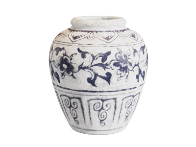 新中式青花瓷器皿 摆件组合3d模型 新中式青花瓷器皿 摆件组合