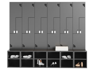 现代洗澡公共区储物柜 存储柜