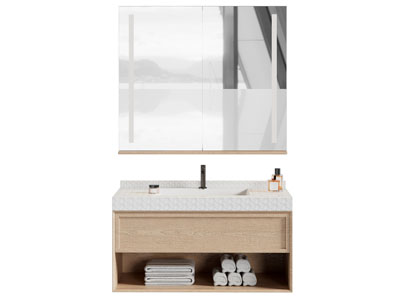 现代洗手台 镜柜 浴室柜