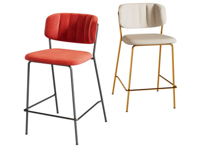 现代轻奢休闲椅子 吧椅