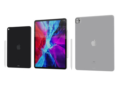 现代平板电脑 苹果ipad平板3d模型 现代平板电脑 苹果ipad平板