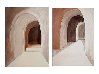 侘寂风装饰挂画3d模型 侘寂风装饰挂画