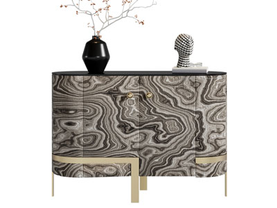 现代玄关柜 边柜3d模型 现代玄关柜 边柜