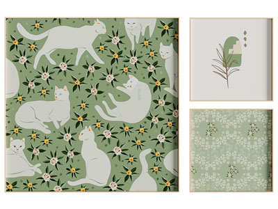 现代装饰挂画3d模型 现代装饰挂画