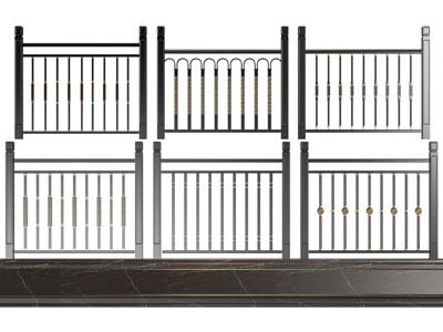 新中式栏杆 围栏 扶手