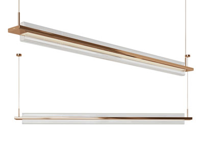 现代一字型吊灯3d模型 现代一字型吊灯