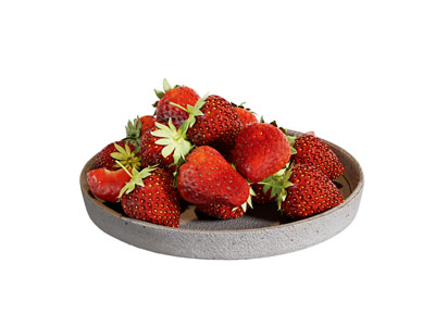 现代草莓 水果食物