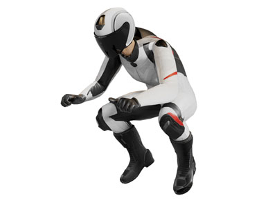 现代摩托骑手 赛车手 男人