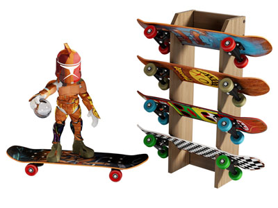 现代滑板 体育设备 运动器材