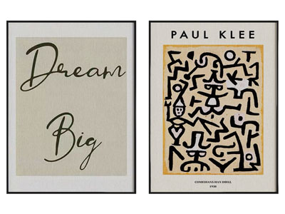 现代装饰挂画3d模型 现代装饰挂画