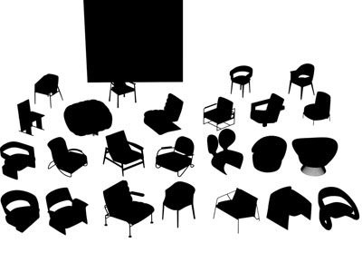 现代休闲椅子 座椅