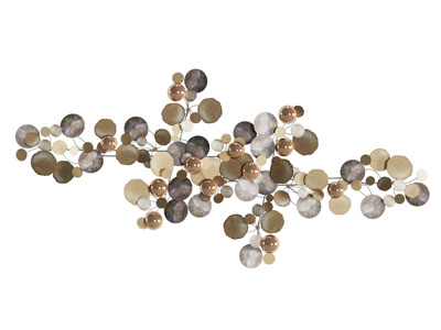 现代花枝墙饰挂件3d模型 现代花枝墙饰挂件