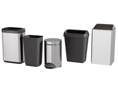 现代垃圾桶 生活用品3d模型 现代垃圾桶 生活用品