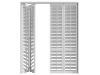 北欧百叶折叠推拉门