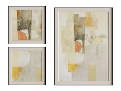 现代装饰挂画3d模型 现代装饰挂画