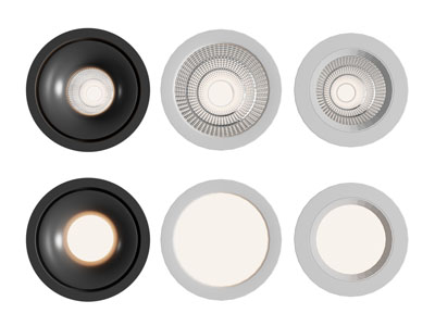 现代筒灯射灯3d模型 现代筒灯射灯