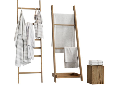 现代卫浴柜架 毛巾架