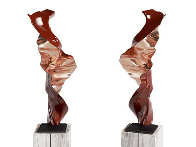 现代雕塑雕刻 摆件组合3d模型 现代雕塑雕刻 摆件组合