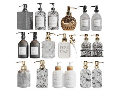 现代香水 洗护用品 化妆品3d模型 现代香水 洗护用品 化妆品