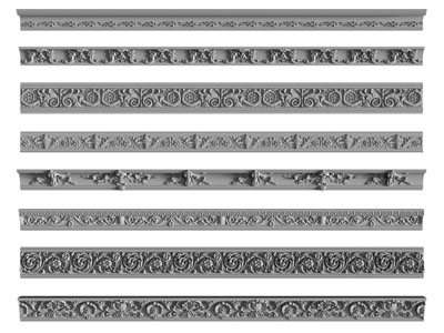 欧式雕花天花角线