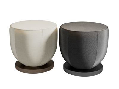 现代圆形沙发凳子