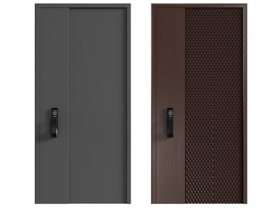 现代密码锁防盗门 平开门 入户门