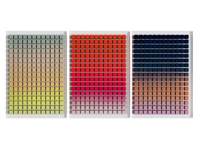 现代渐变色装饰挂画3d模型 现代渐变色装饰挂画