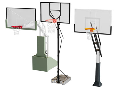 现代篮球架 体育设备