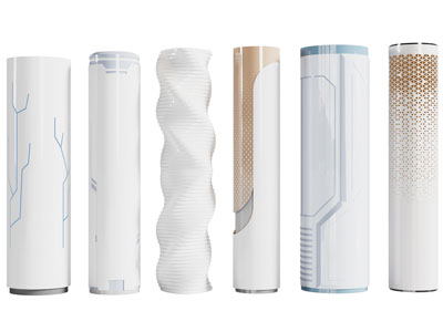 现代装饰柱子3d模型 现代装饰柱子