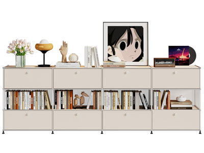 现代矮柜 USM书柜 装饰柜