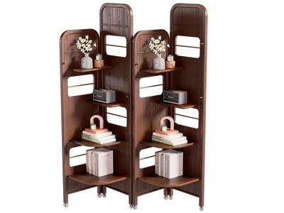 现代中古风装饰柜