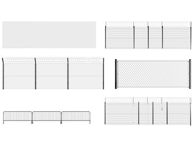 现代铁丝网 栏杆 护栏 围栏
