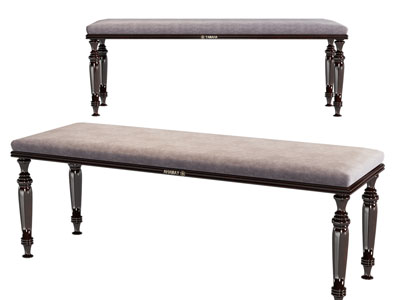 法式长方形沙发凳子